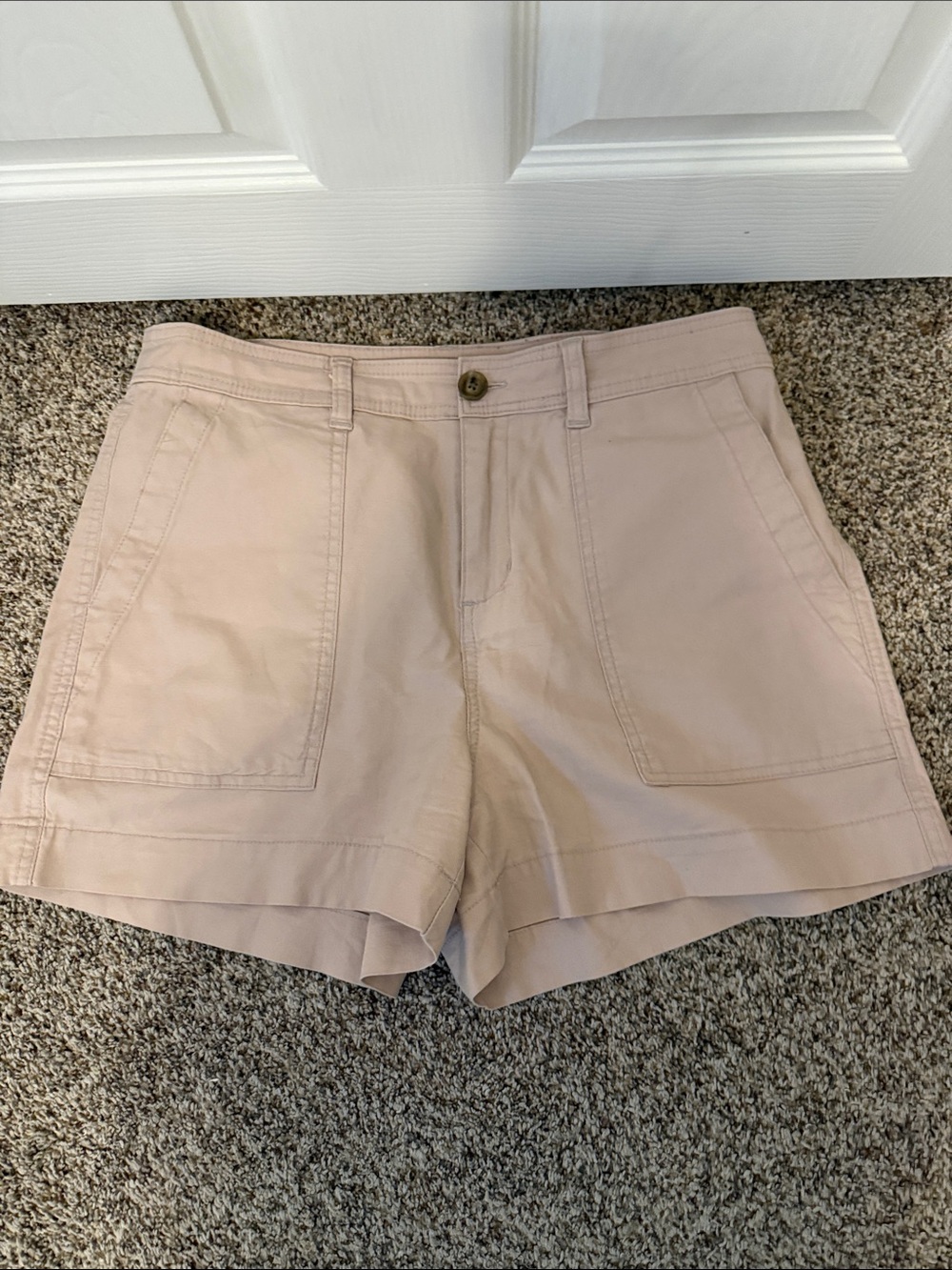 a new day Taupe Patch-Pocket Casual Shorts